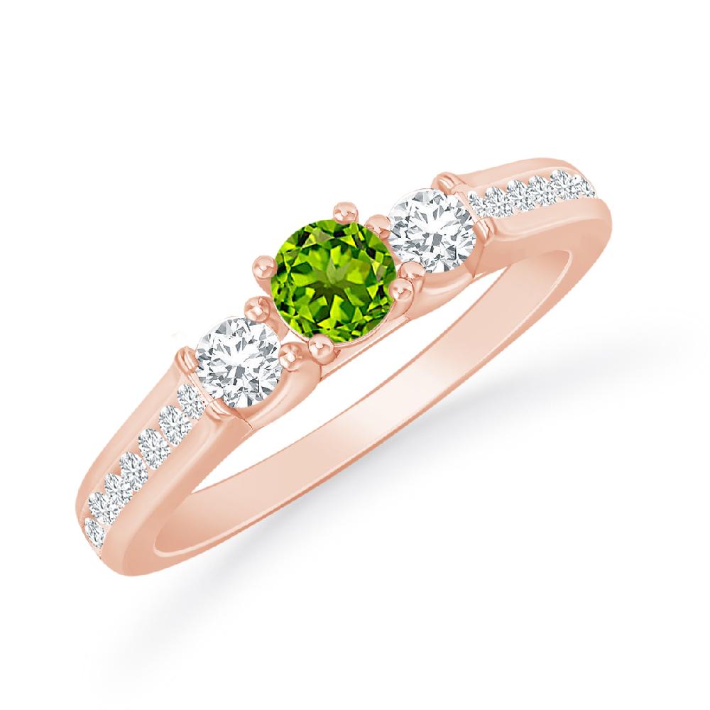 Rose Gold - Peridot