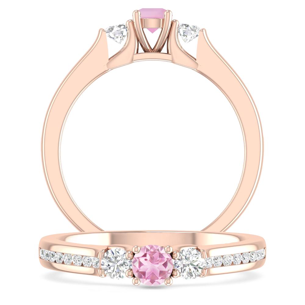 Rose Gold - Pink Tourmaline
