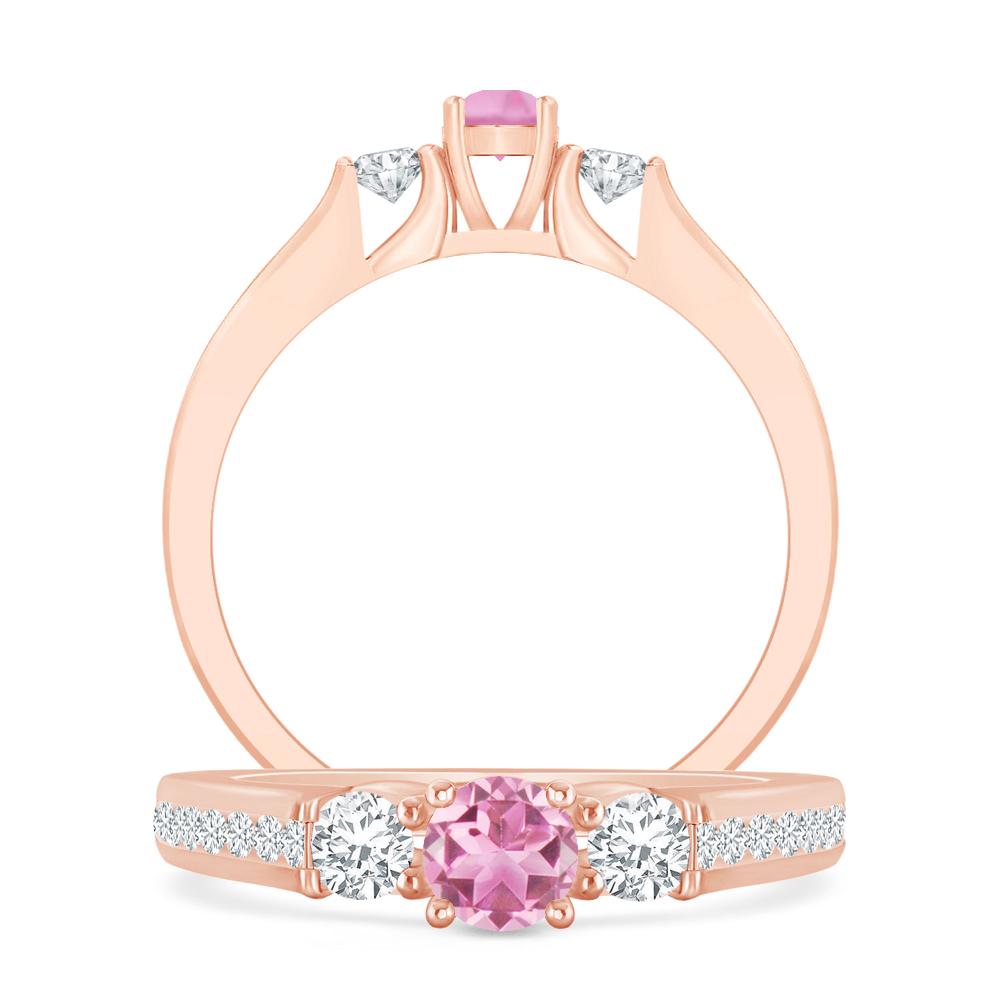 Rose Gold - Pink Tourmaline