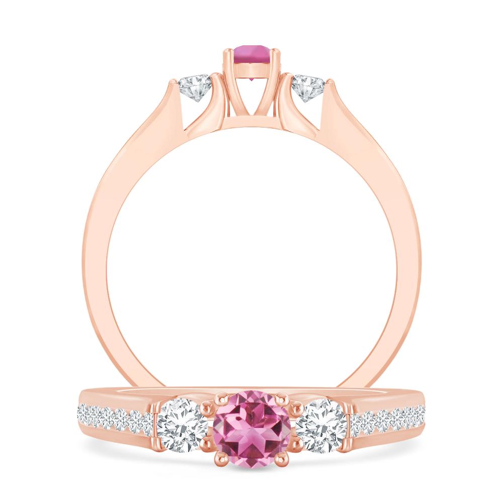 Rose Gold - Pink Tourmaline