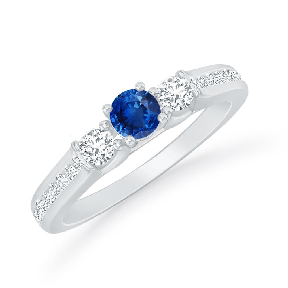 White Gold - Sapphire