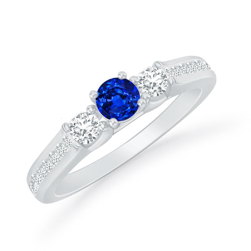 White Gold - Sapphire