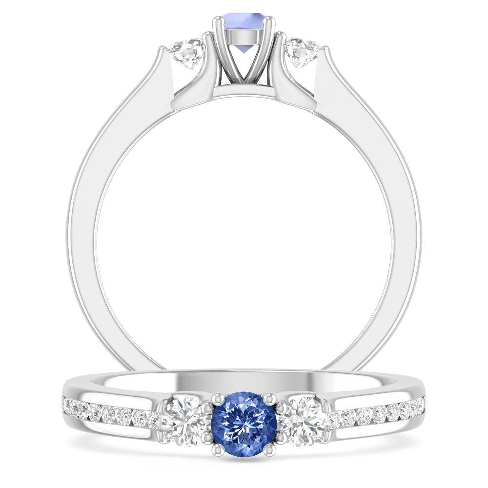 White Gold - Tanzanite