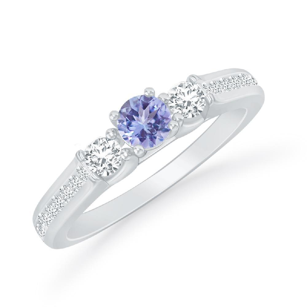 White Gold - Tanzanite