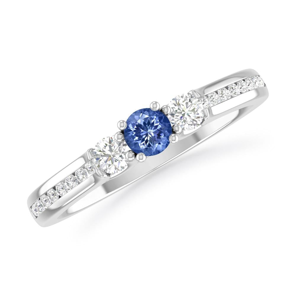 White Gold - Tanzanite
