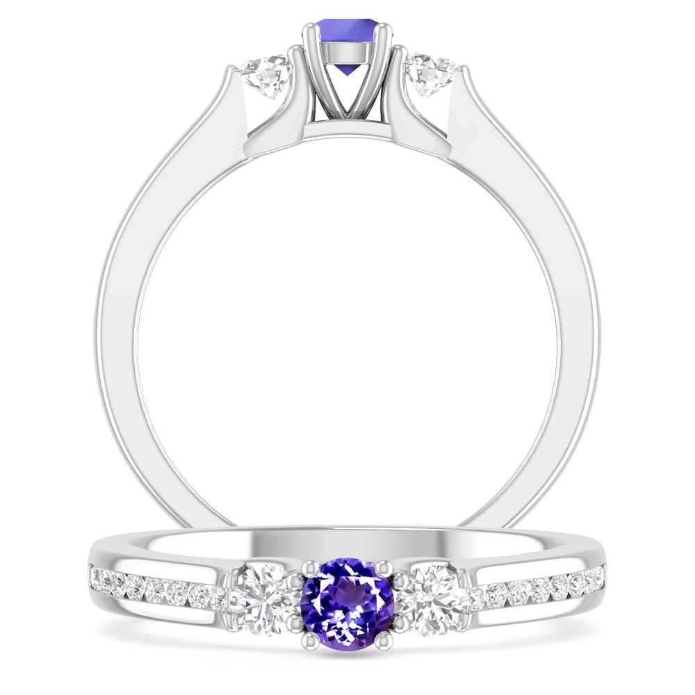 White Gold - Tanzanite