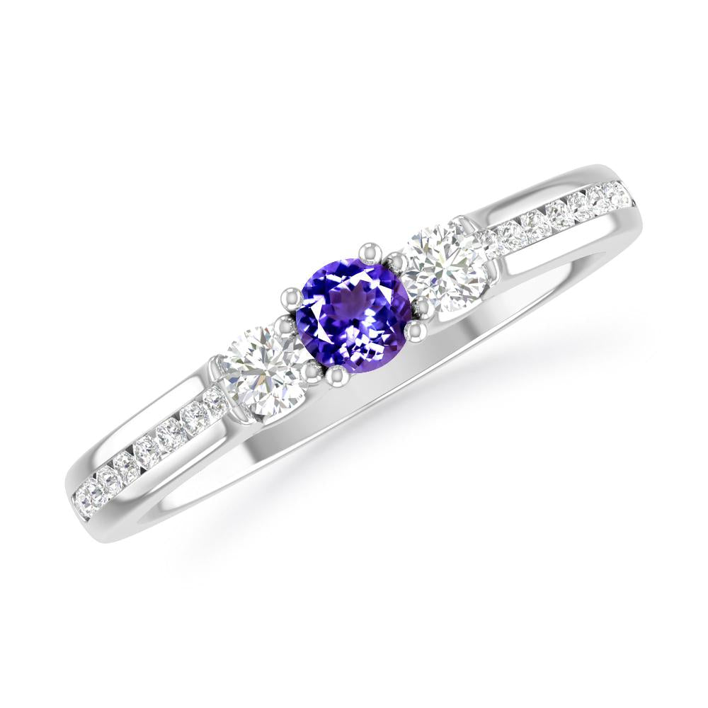 White Gold - Tanzanite