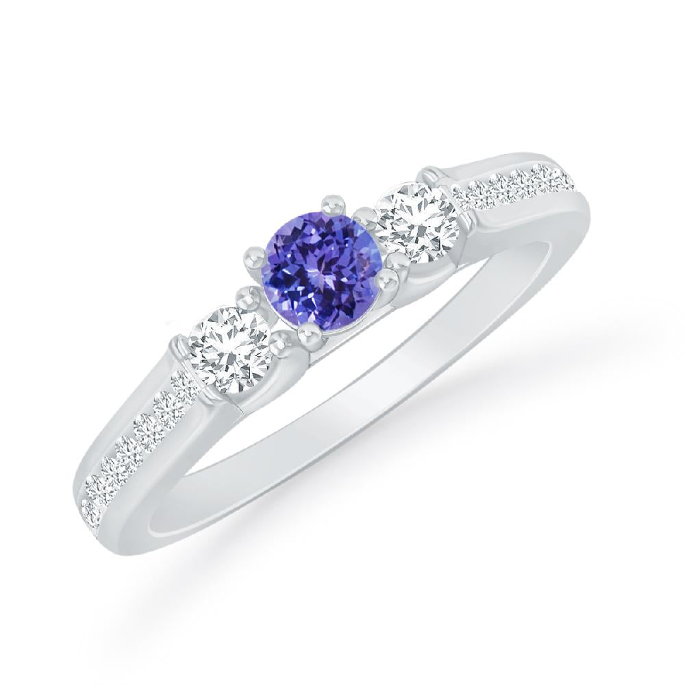 White Gold - Tanzanite