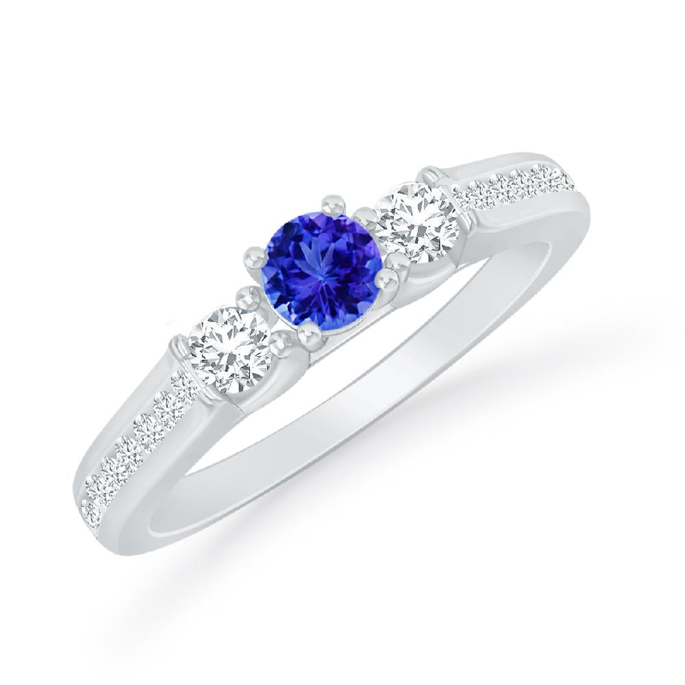 White Gold - Tanzanite