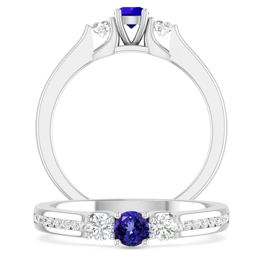 White Gold - Tanzanite