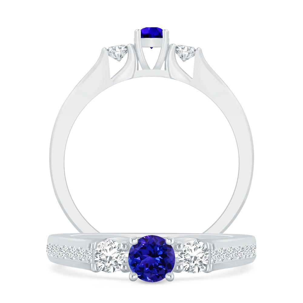 White Gold - Tanzanite