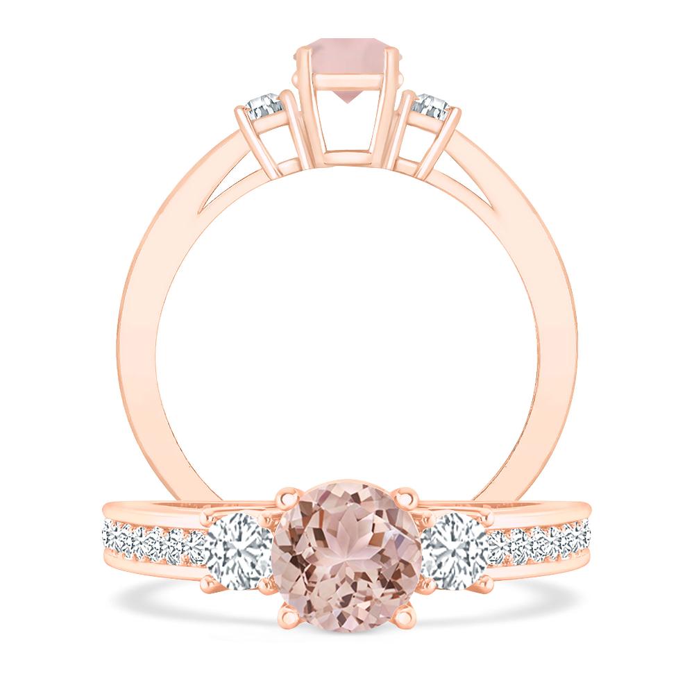 Rose Gold - Morganite
