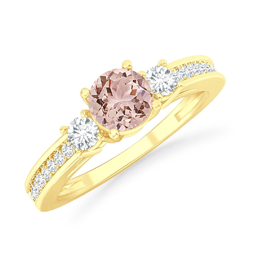 Yellow Gold - Morganite