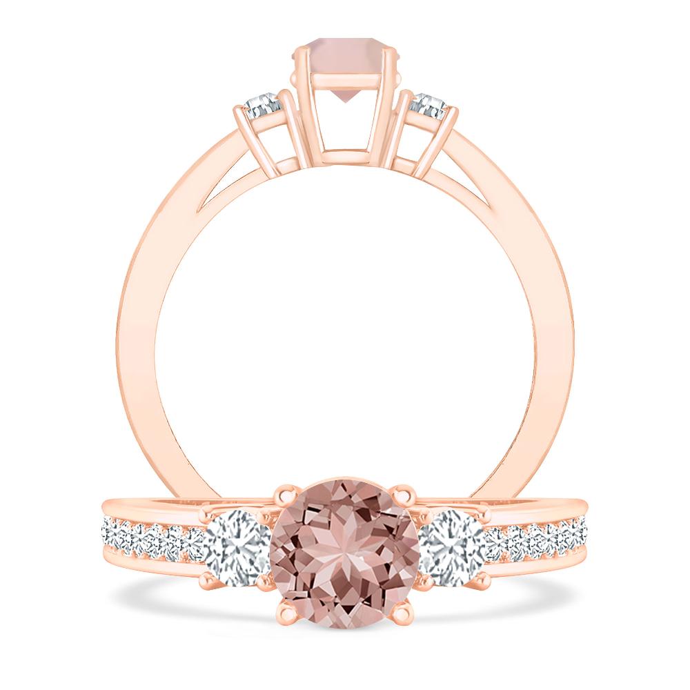 Rose Gold - Morganite
