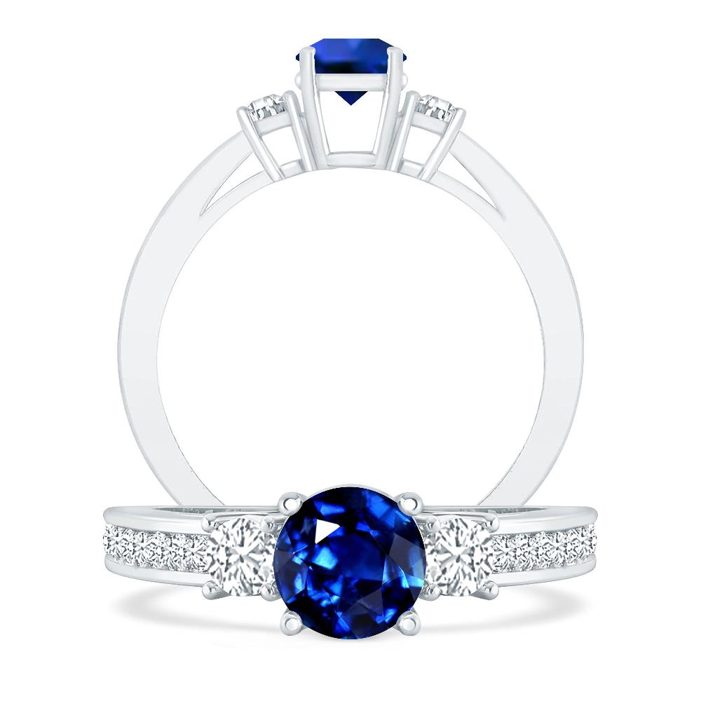 White Gold - Sapphire