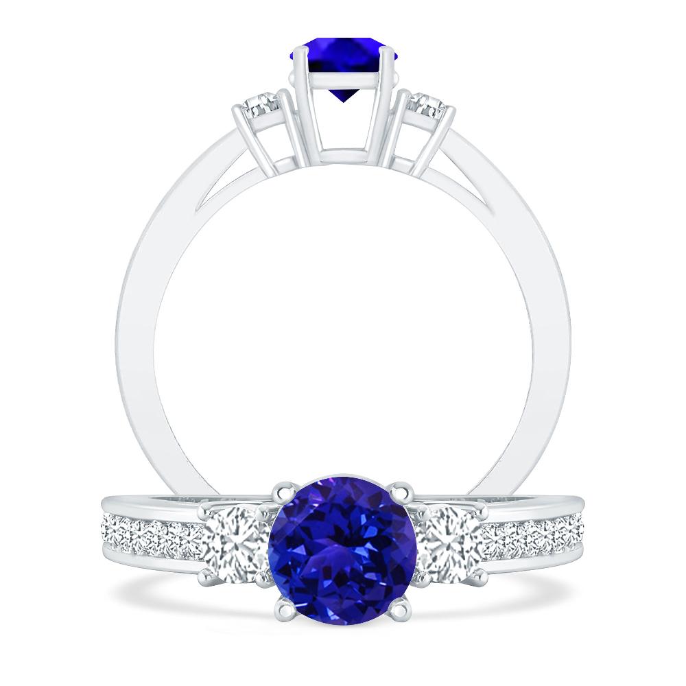 White Gold - Tanzanite