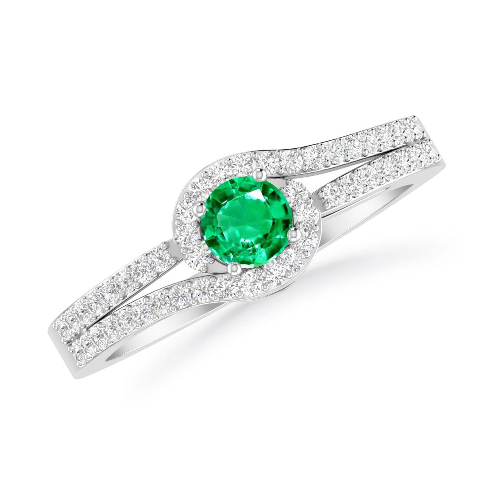 White Gold - Emerald