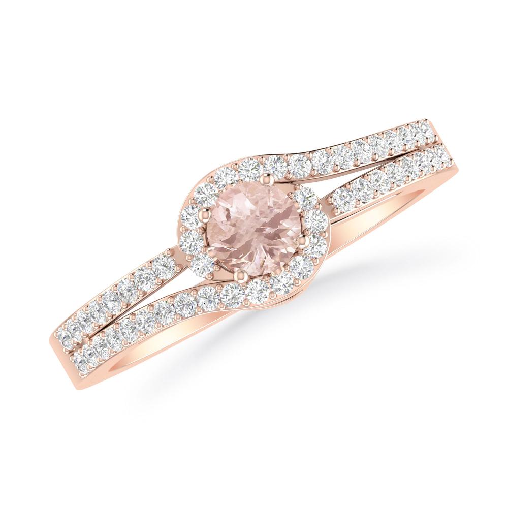 Rose Gold - Morganite