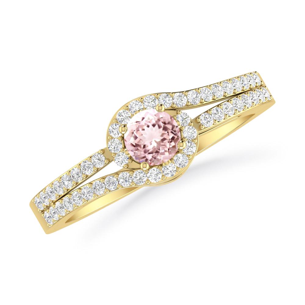 Yellow Gold - Morganite