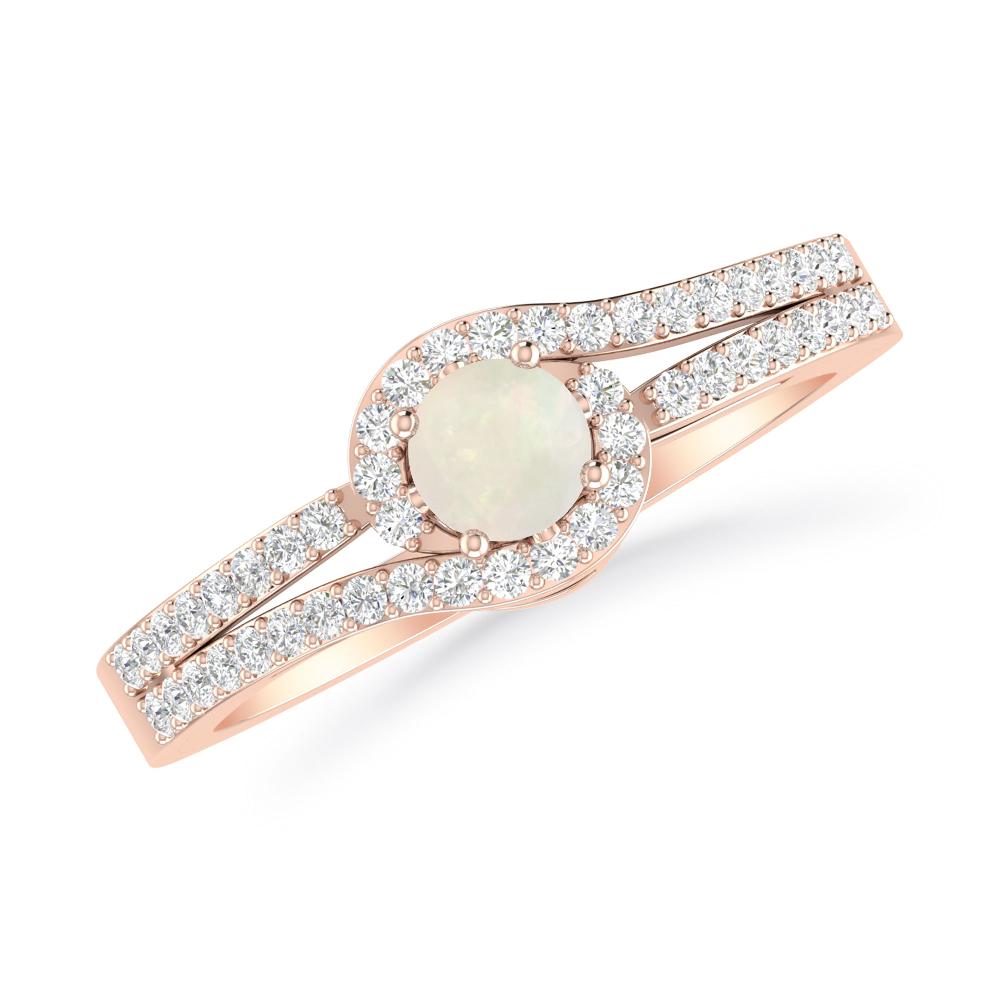 Rose Gold - Opal