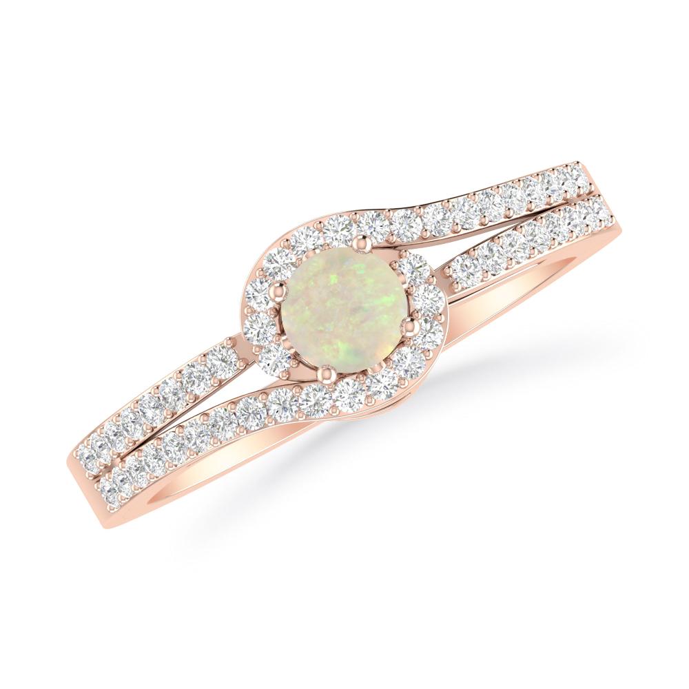 Rose Gold - Opal