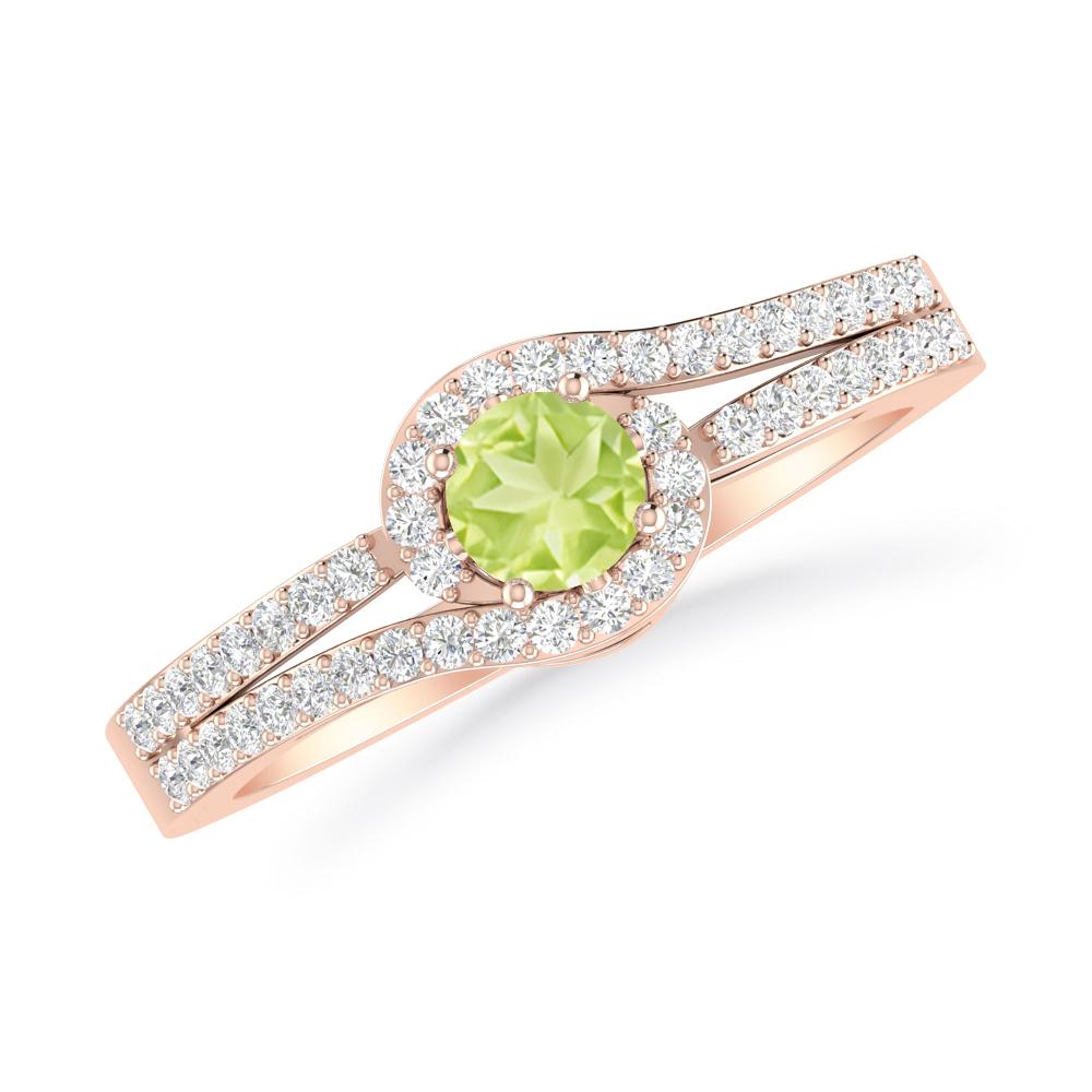 Rose Gold - Peridot