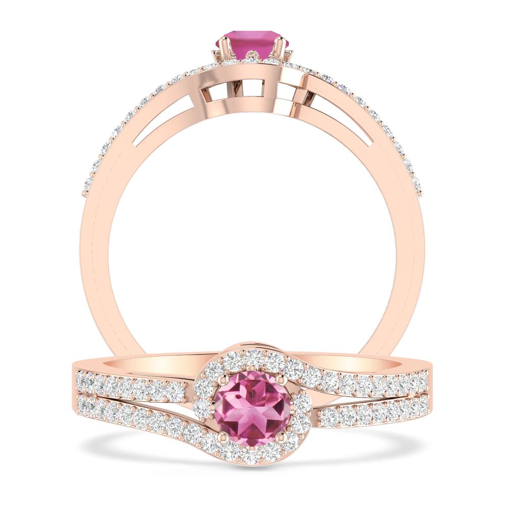 Rose Gold - Pink Tourmaline
