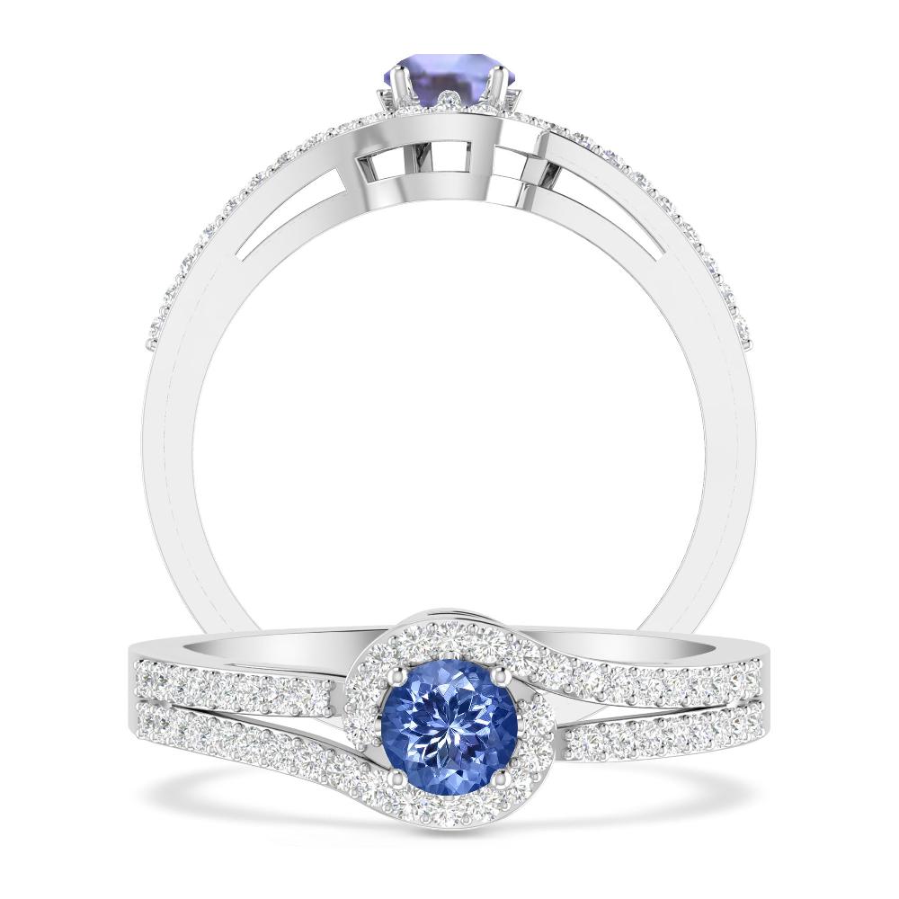 White Gold - Tanzanite