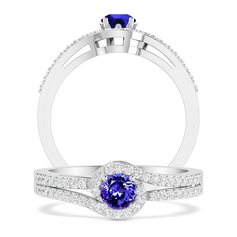 White Gold - Tanzanite