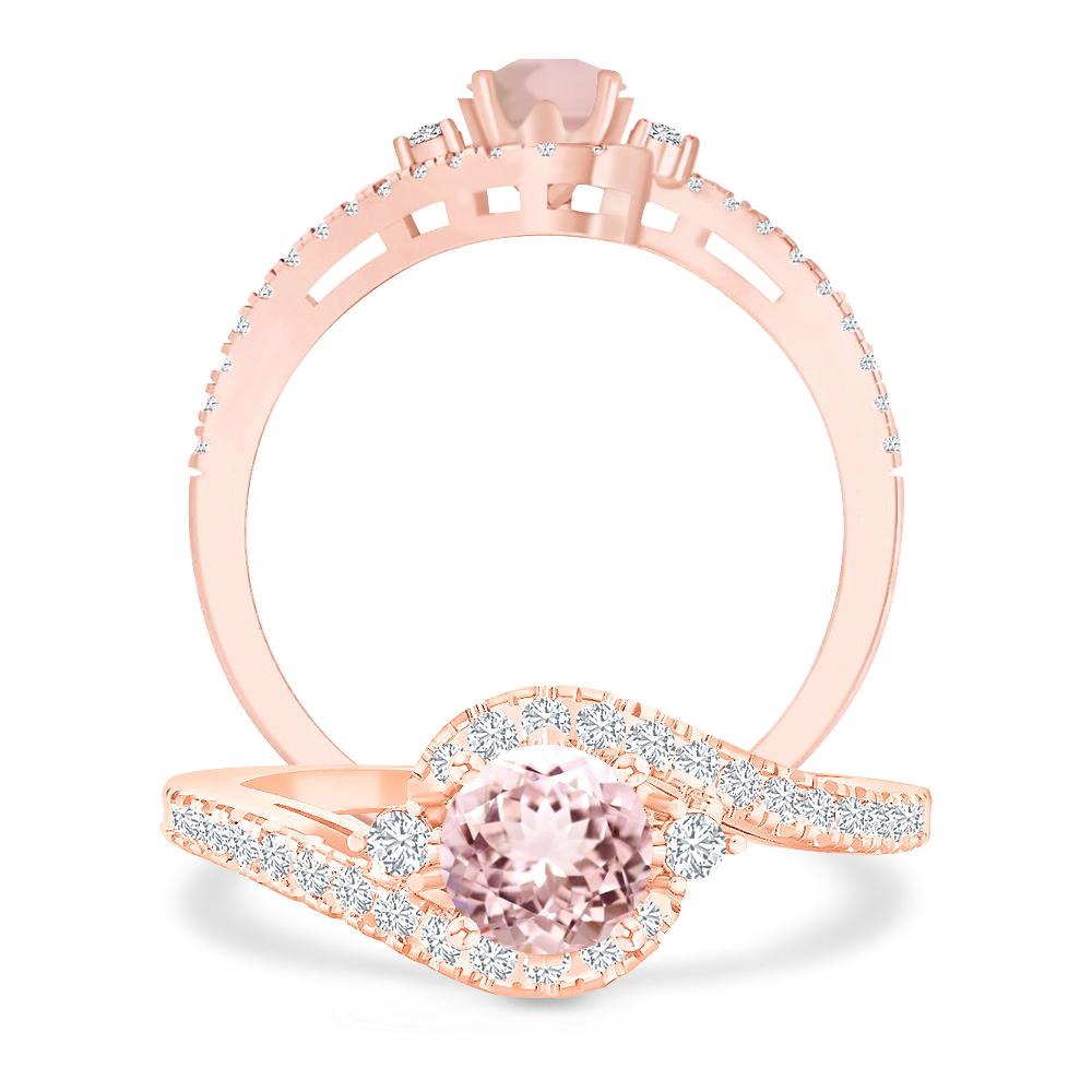 Rose Gold - Morganite