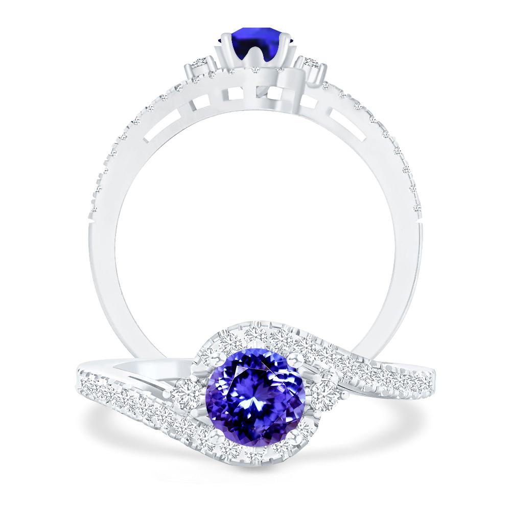 White Gold - Tanzanite