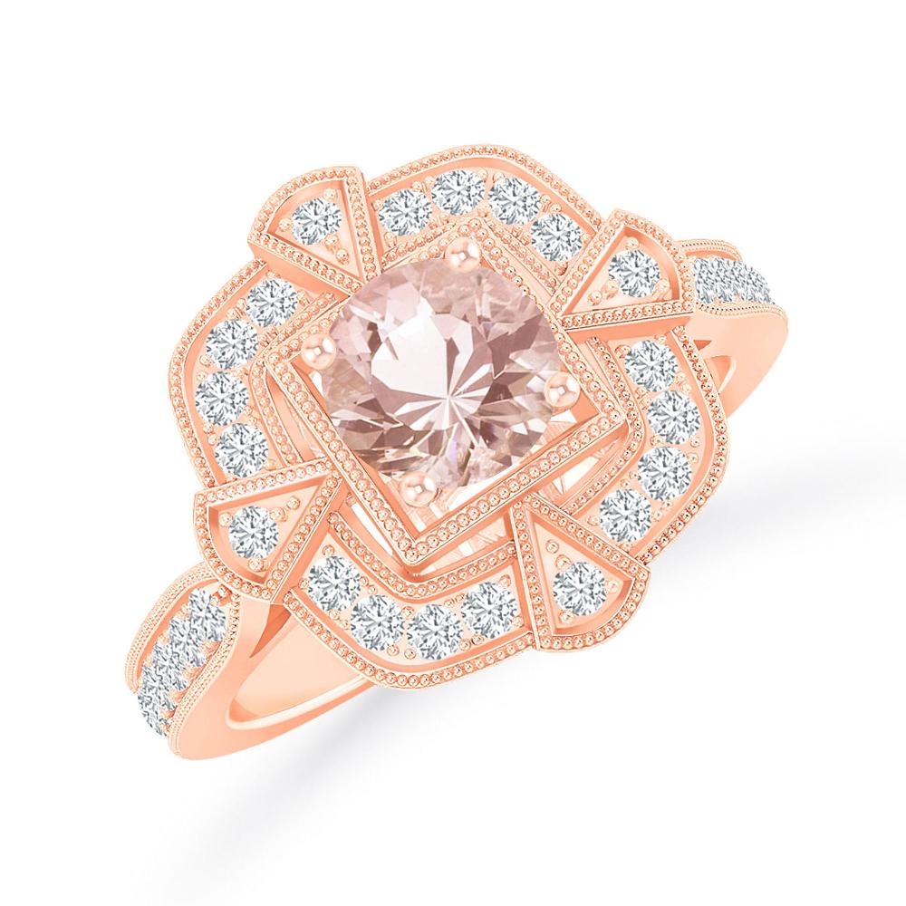 Rose Gold - Morganite