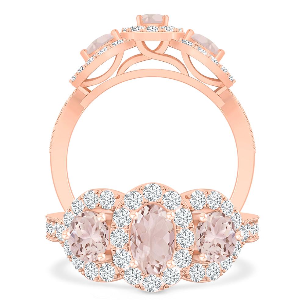 Rose Gold - Morganite