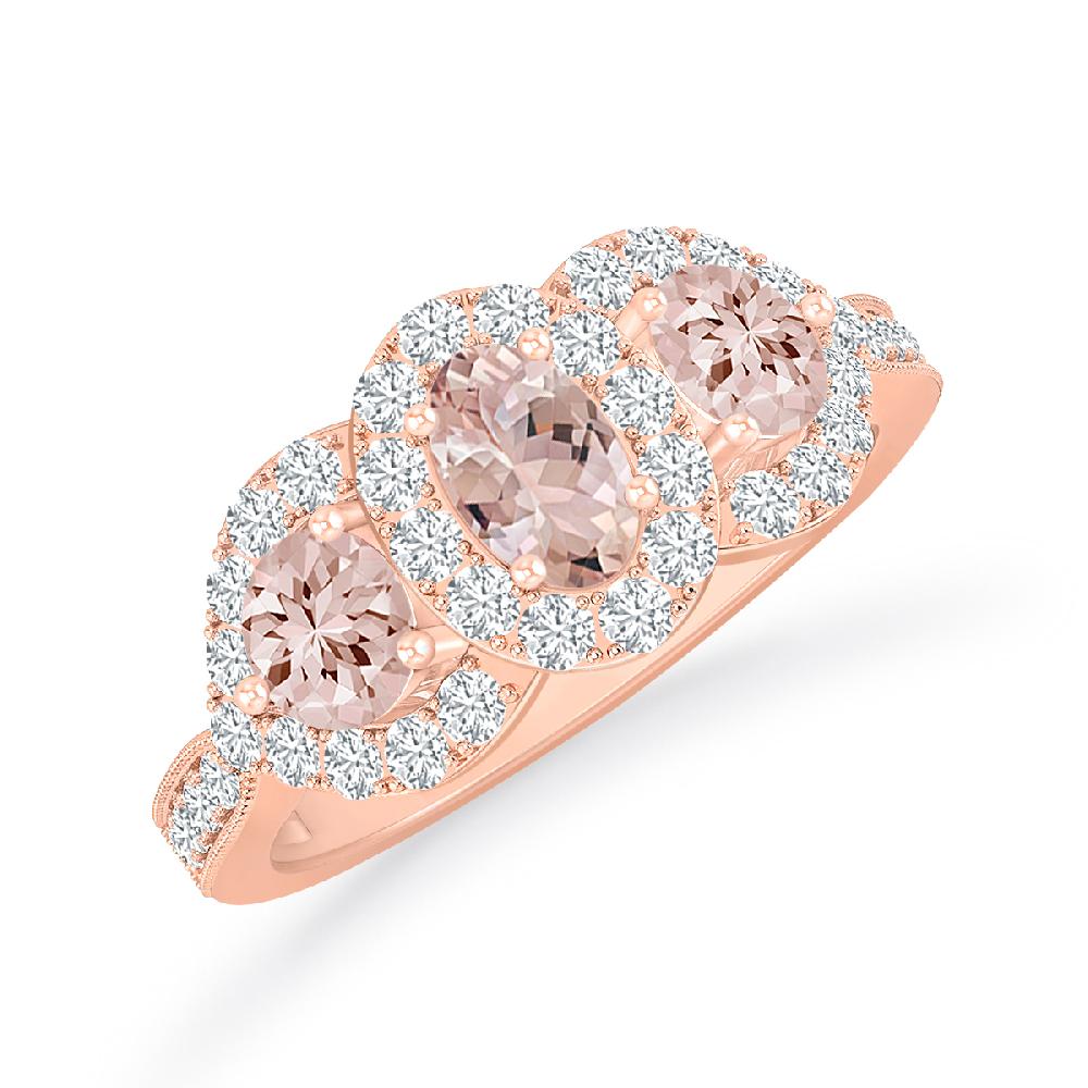 Rose Gold - Morganite