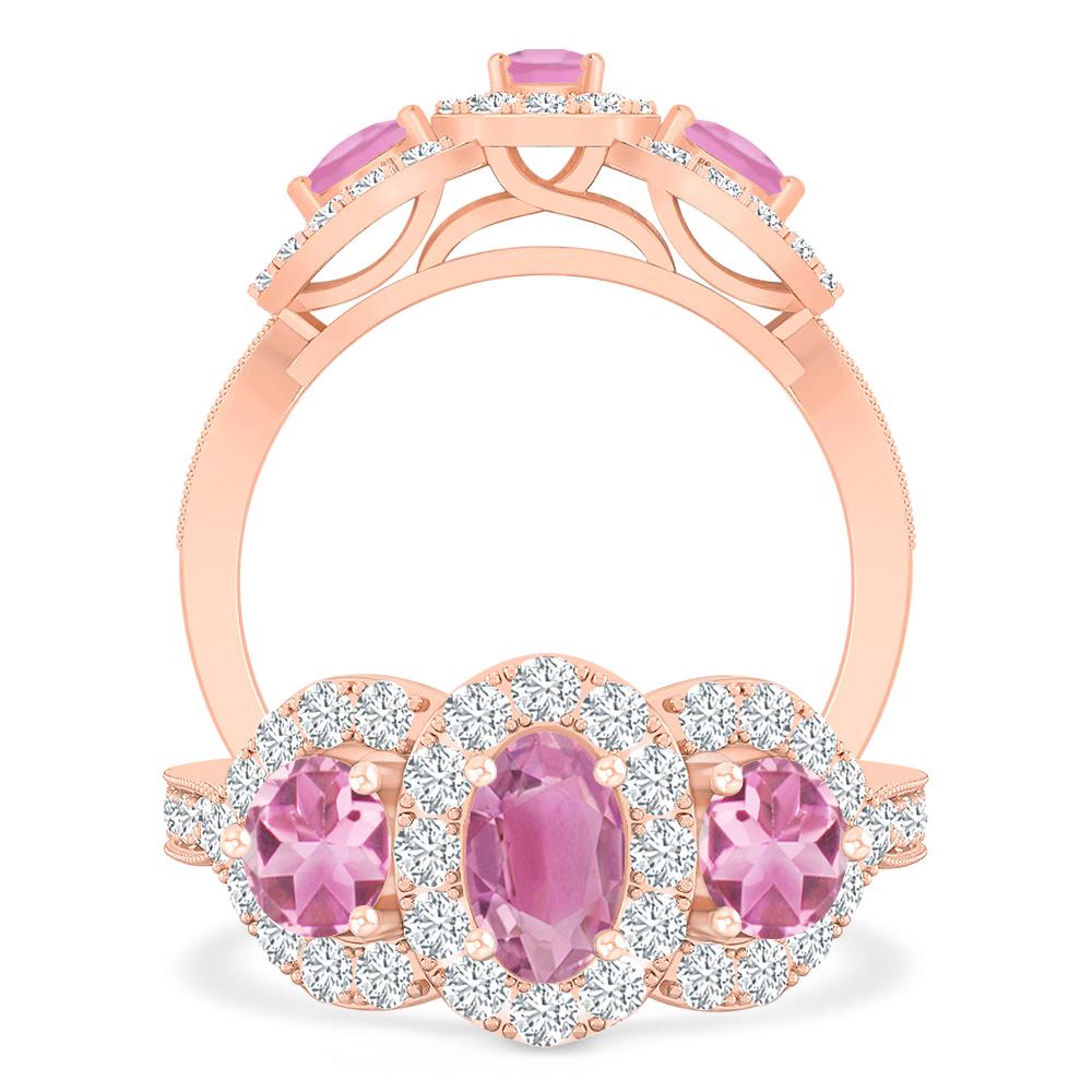 Rose Gold - Pink Tourmaline