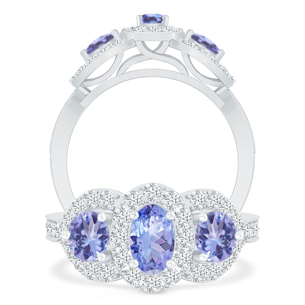 White Gold - Tanzanite