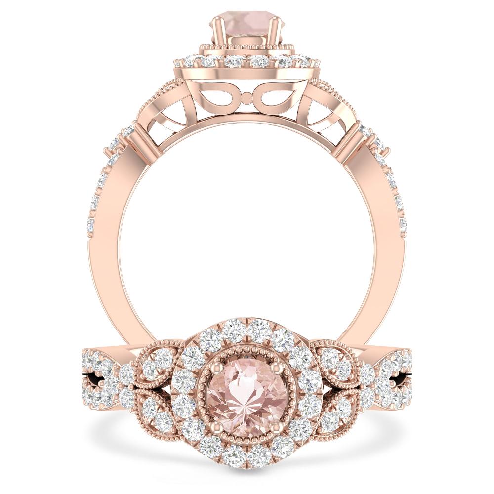 Rose Gold - Morganite