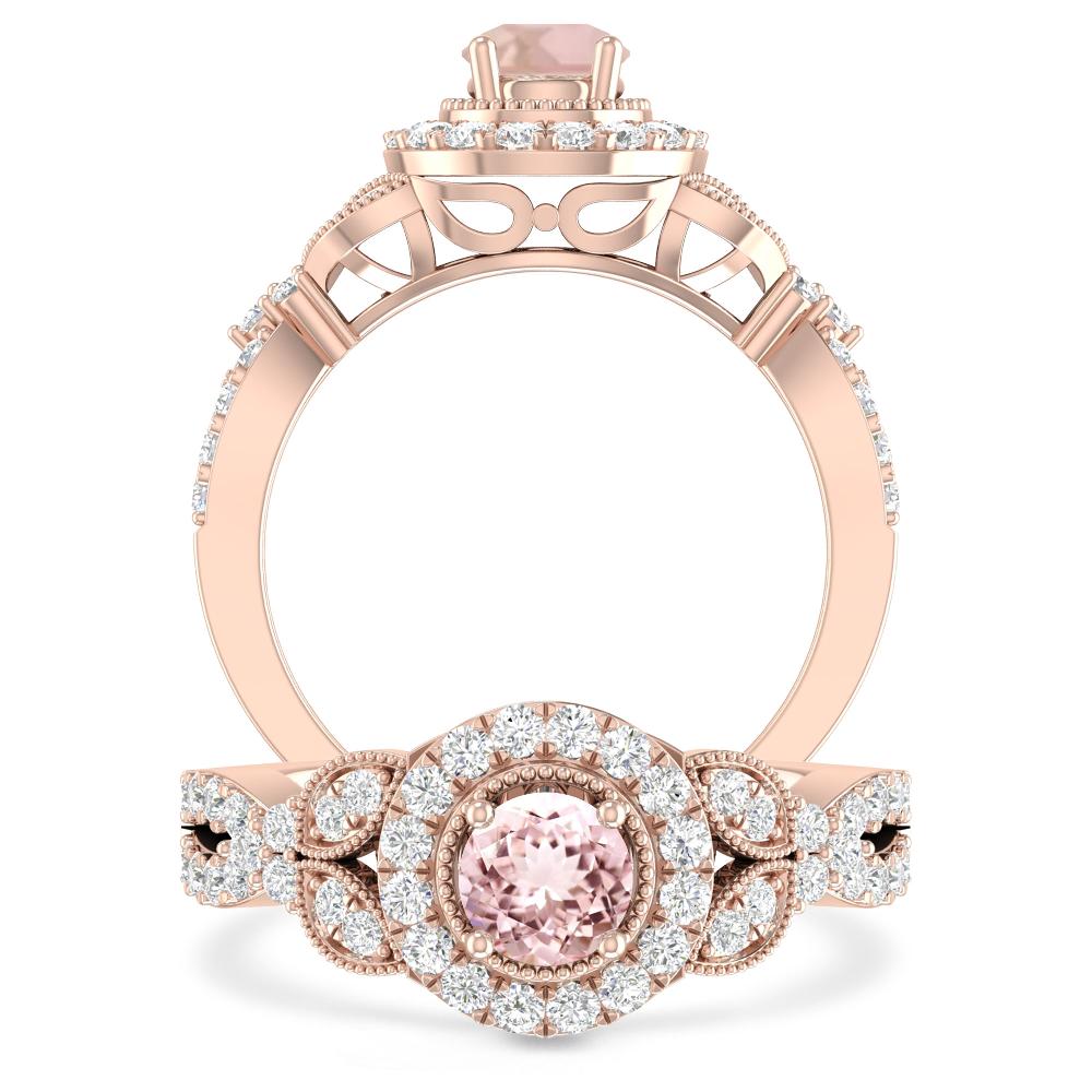 Rose Gold - Morganite