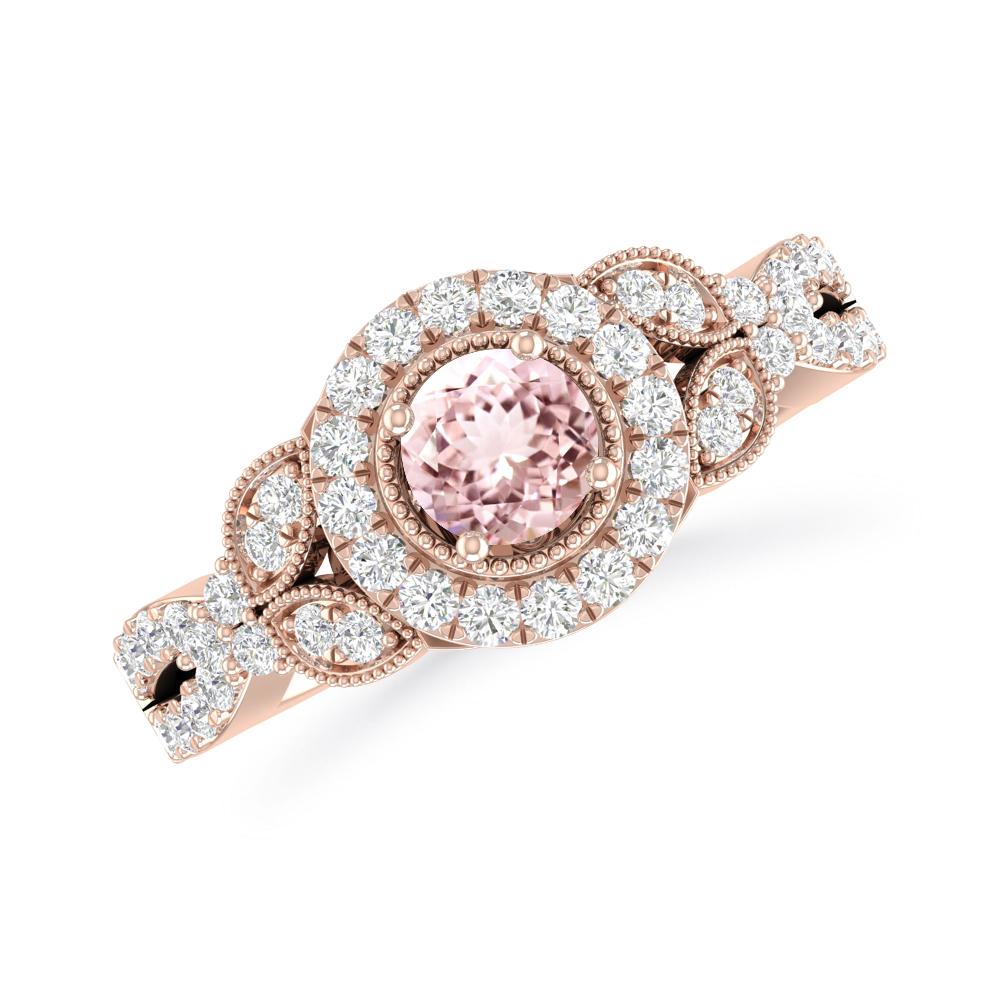 Rose Gold - Morganite