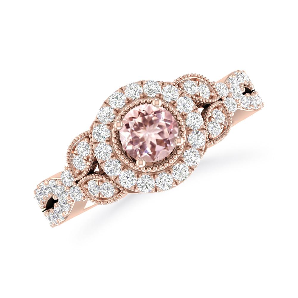 Rose Gold - Morganite