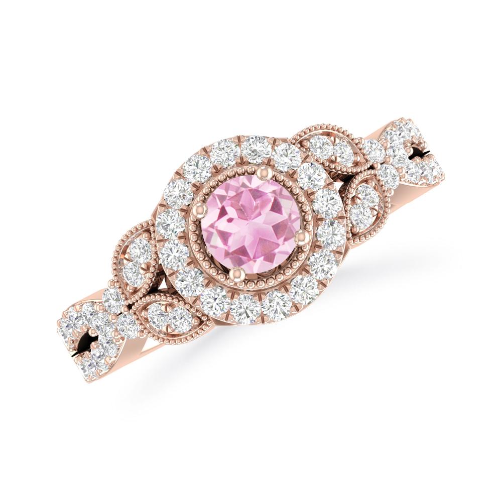 Rose Gold - Pink Tourmaline