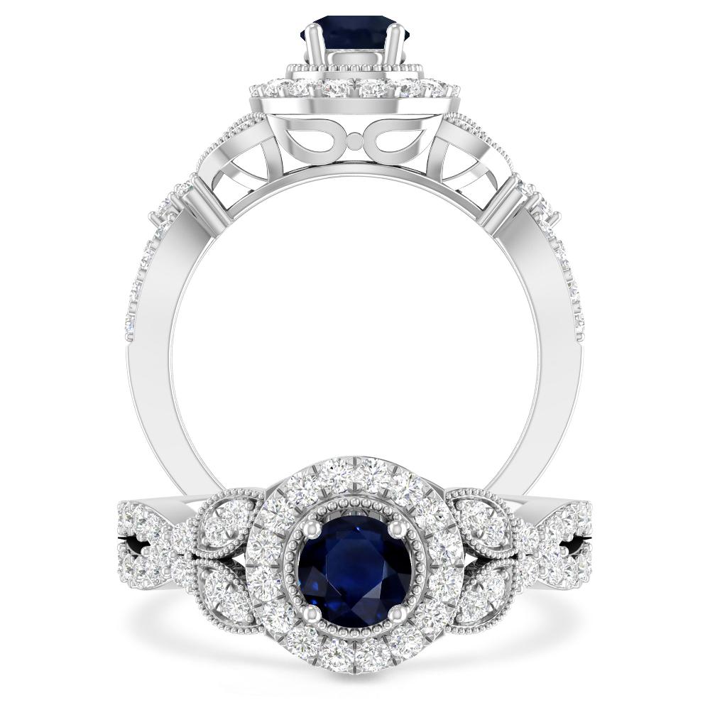 White Gold - Sapphire