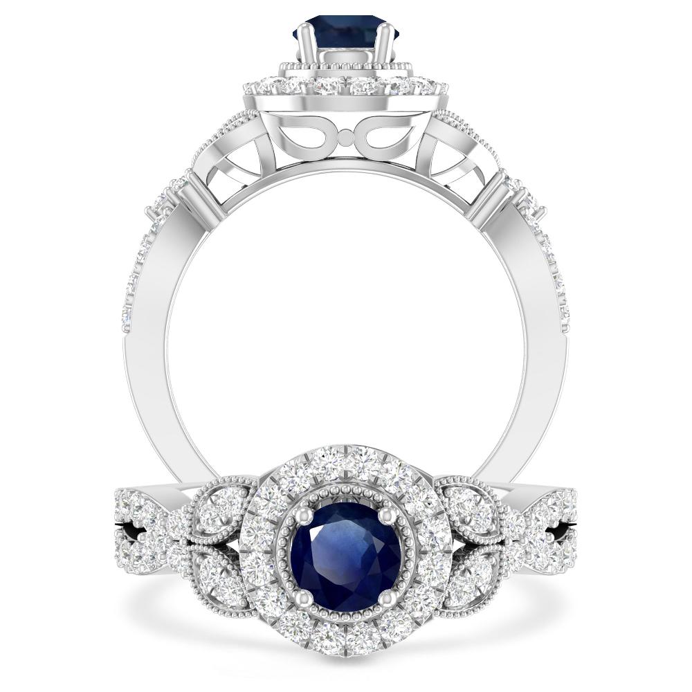 White Gold - Sapphire