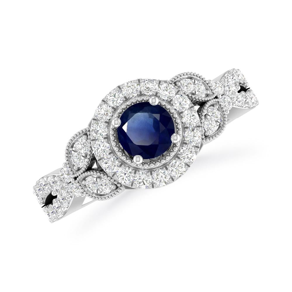 White Gold - Sapphire