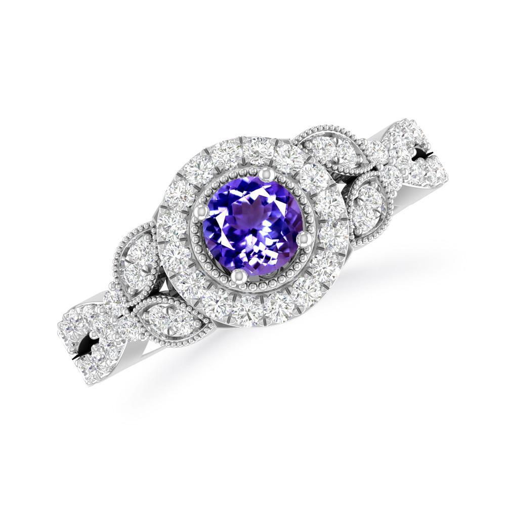 White Gold - Tanzanite