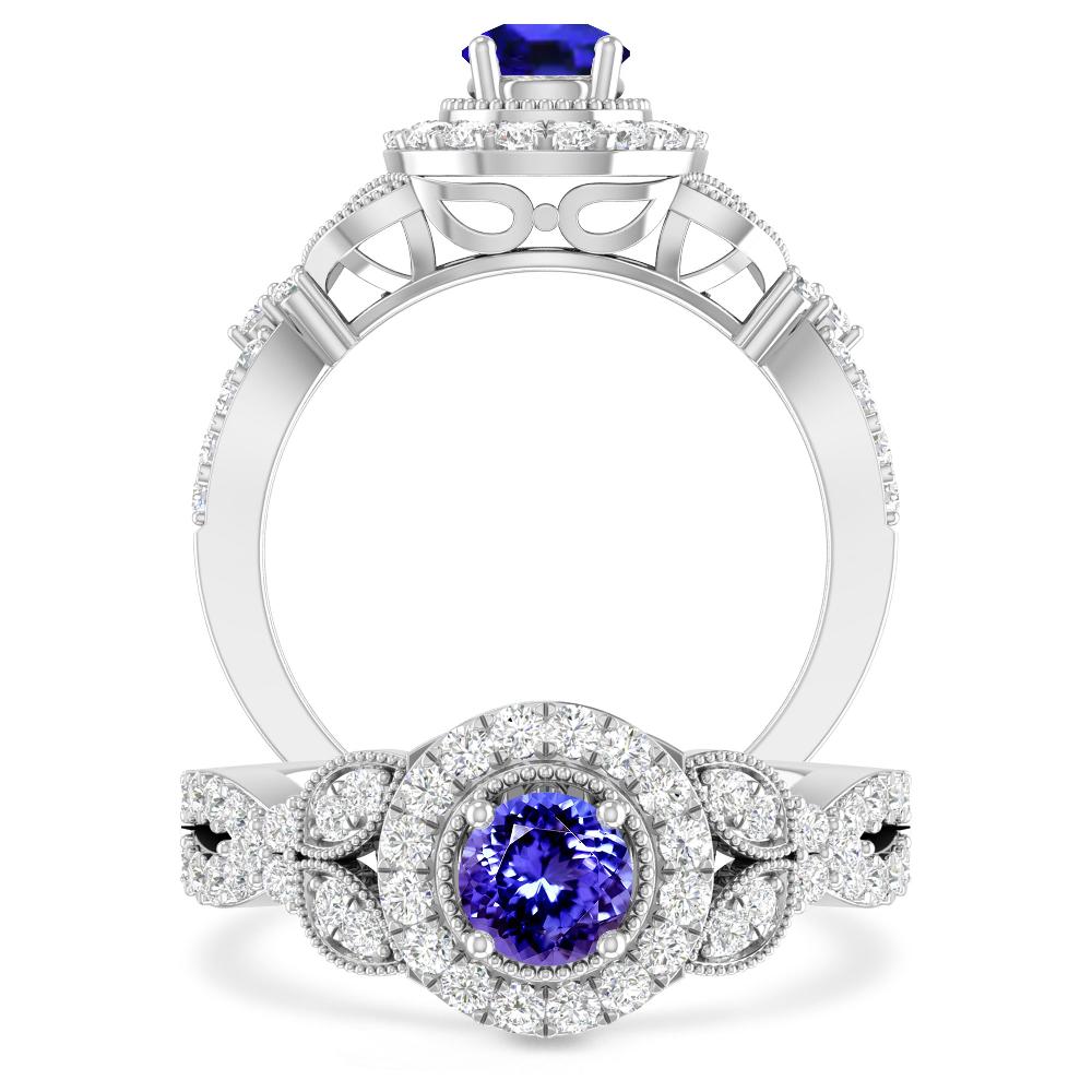 White Gold - Tanzanite