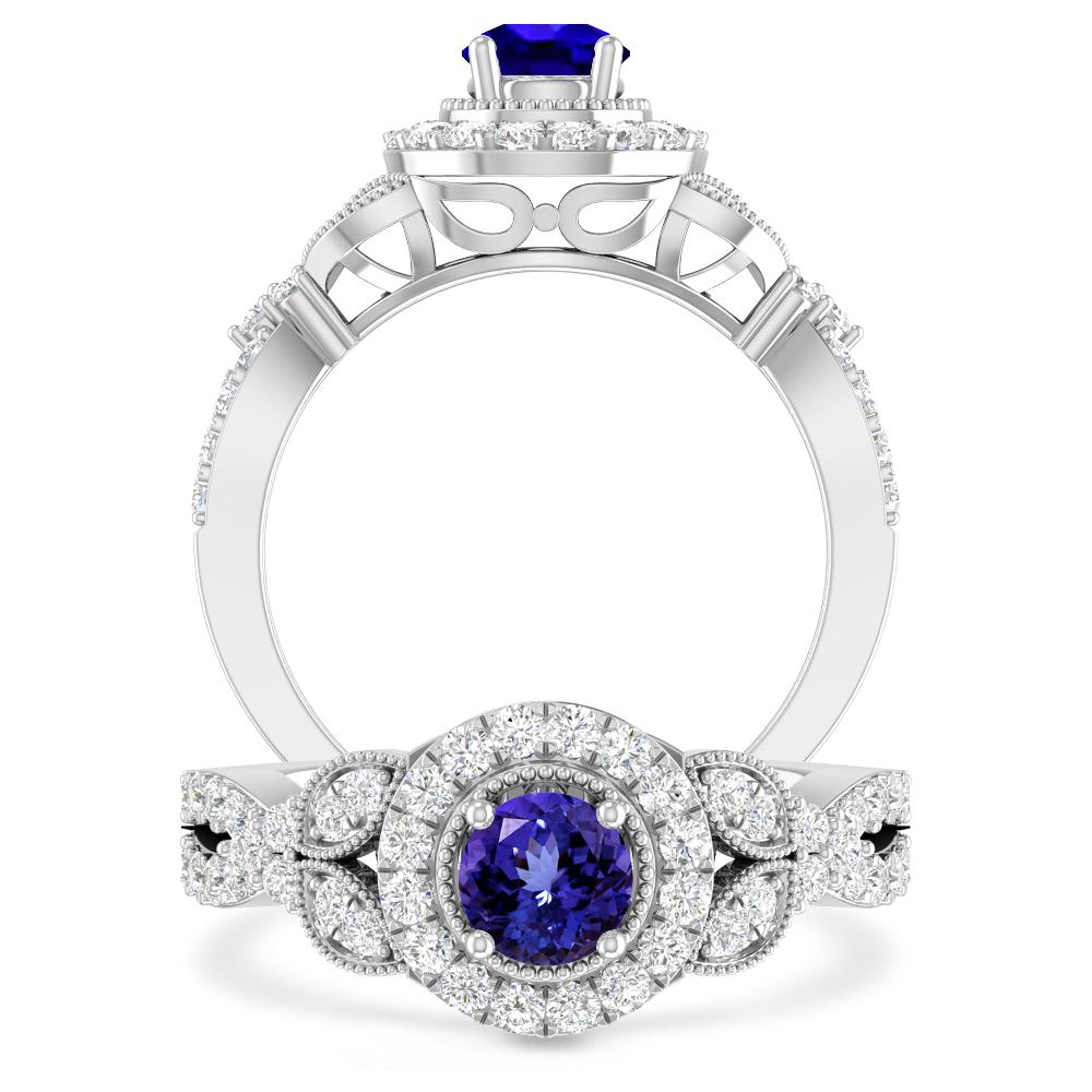 White Gold - Tanzanite