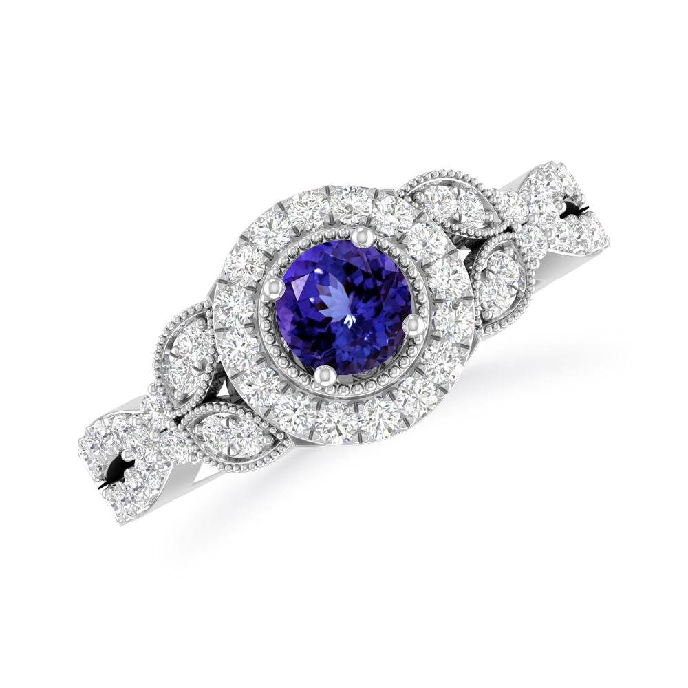 White Gold - Tanzanite