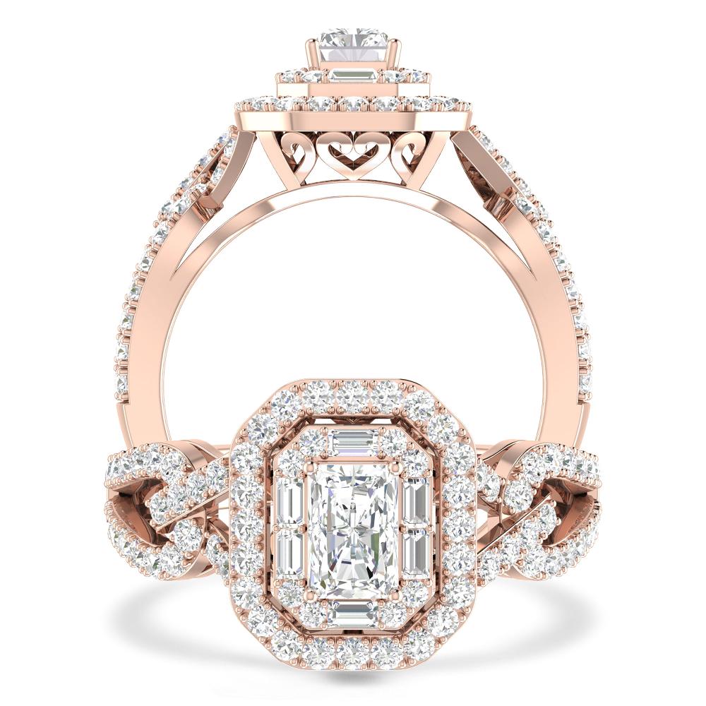 Rose Gold - Diamond