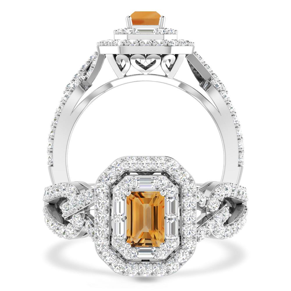 White Gold - Citrine